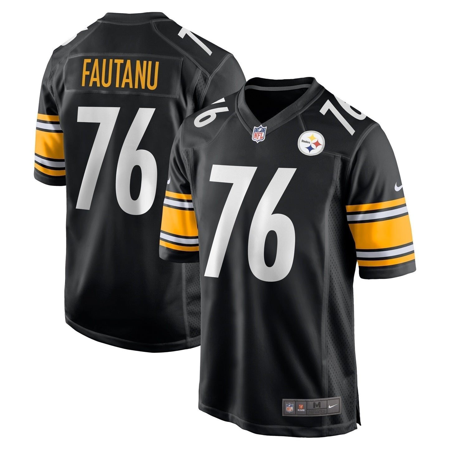 Troy Fautanu Pittsburgh Steelers     Game Jersey - Black