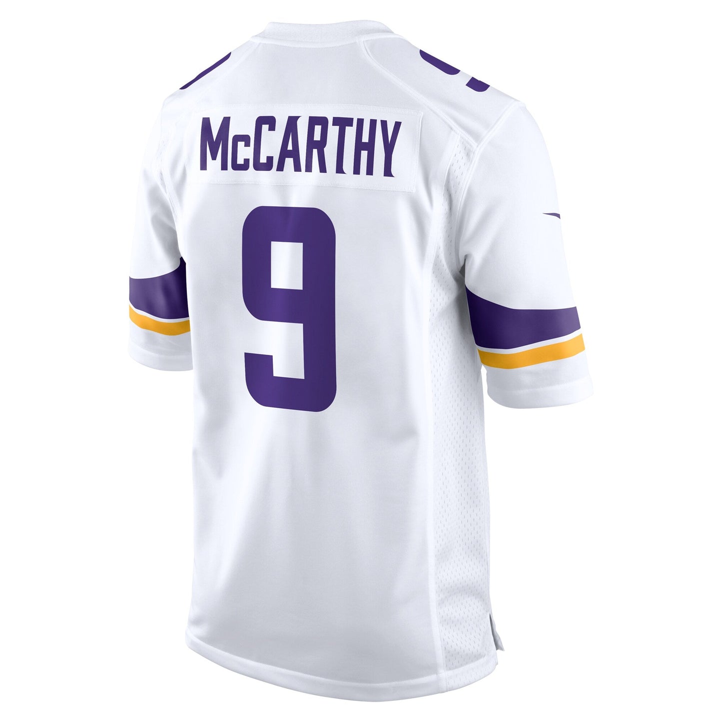J.J. McCarthy Minnesota Vikings  Game Jersey -  White