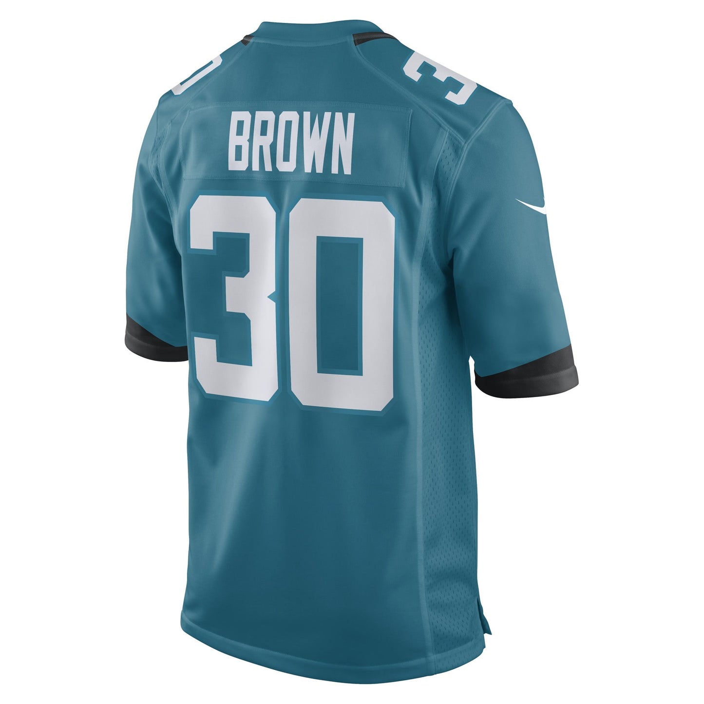 Montaric Brown Jacksonville Jaguars  Game   Jersey - Teal