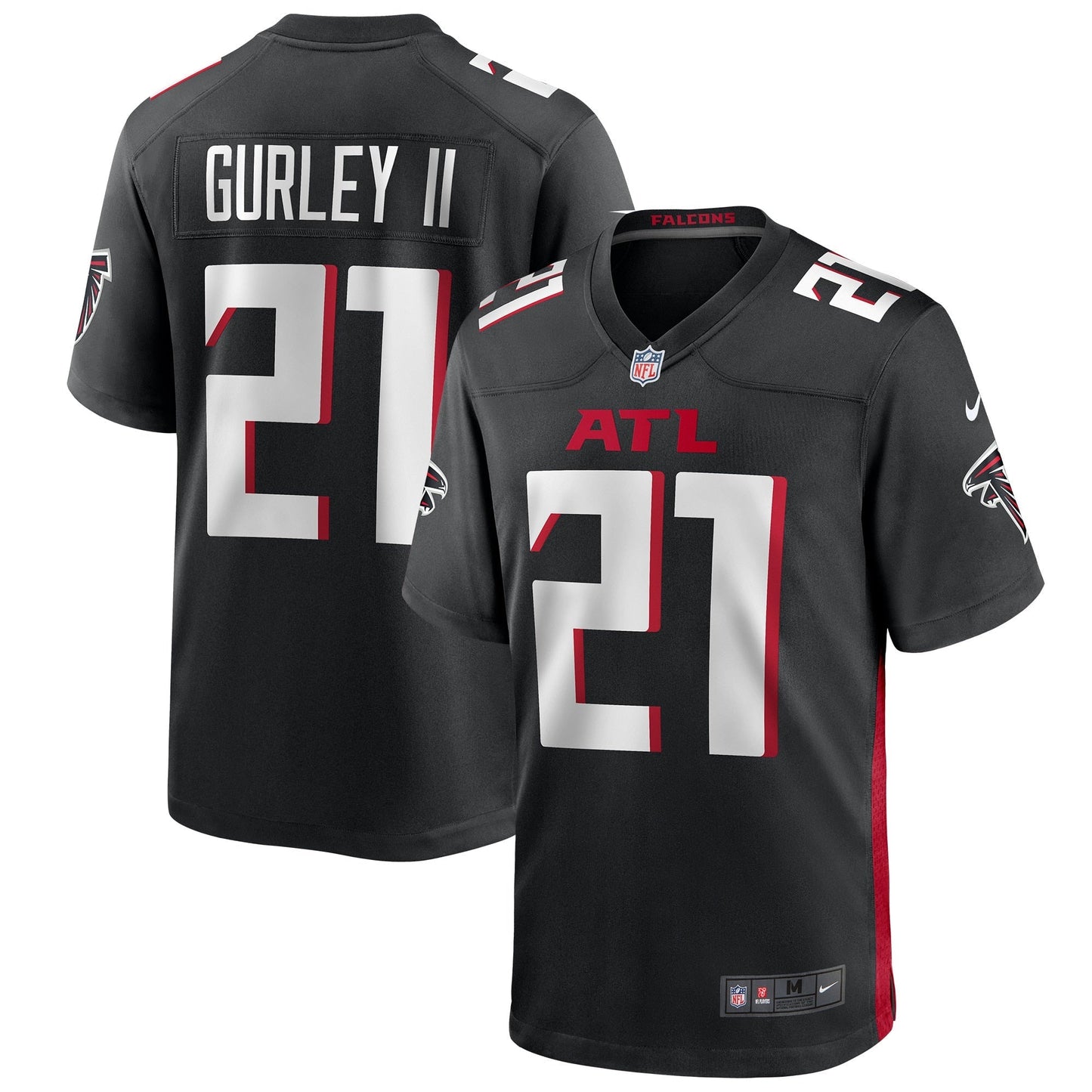 Todd Gurley II Atlanta Falcons  Game   Jersey - Black