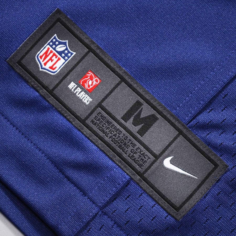 Mens New York Giants Eli Manning  Royal Blue Game Jersey