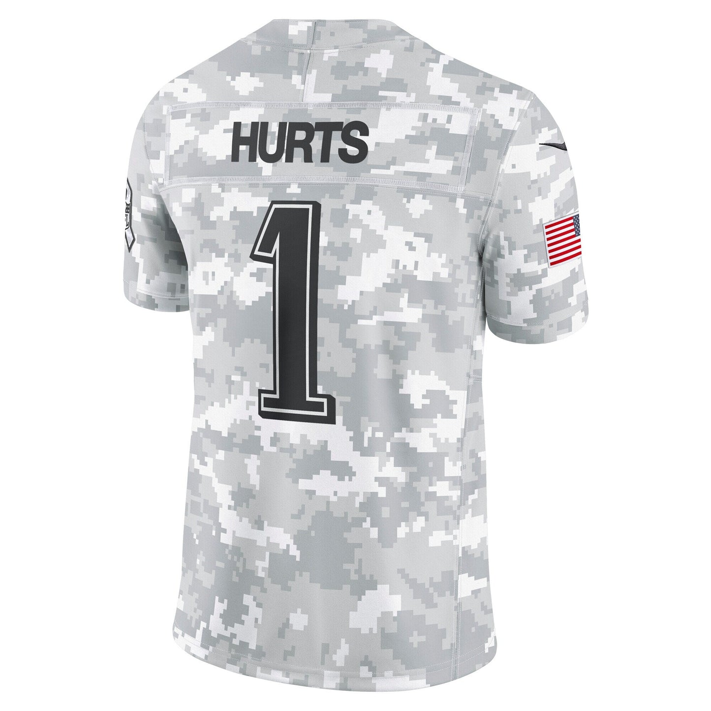 Jalen Hurts Philadelphia Eagles  2024 Salute to Service Limited Jersey - Arctic Camo