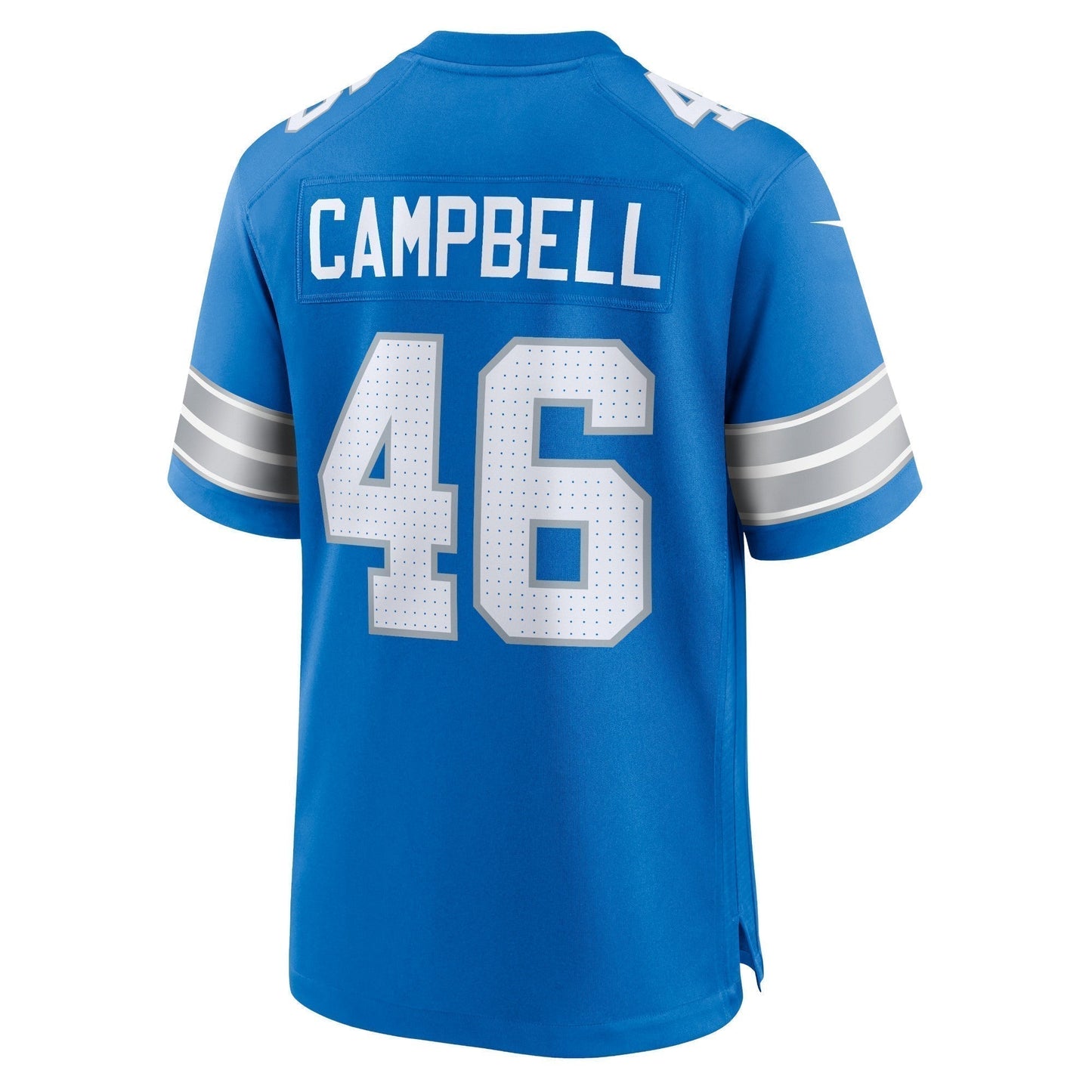 Jack Campbell Detroit Lions  Game Jersey - Blue