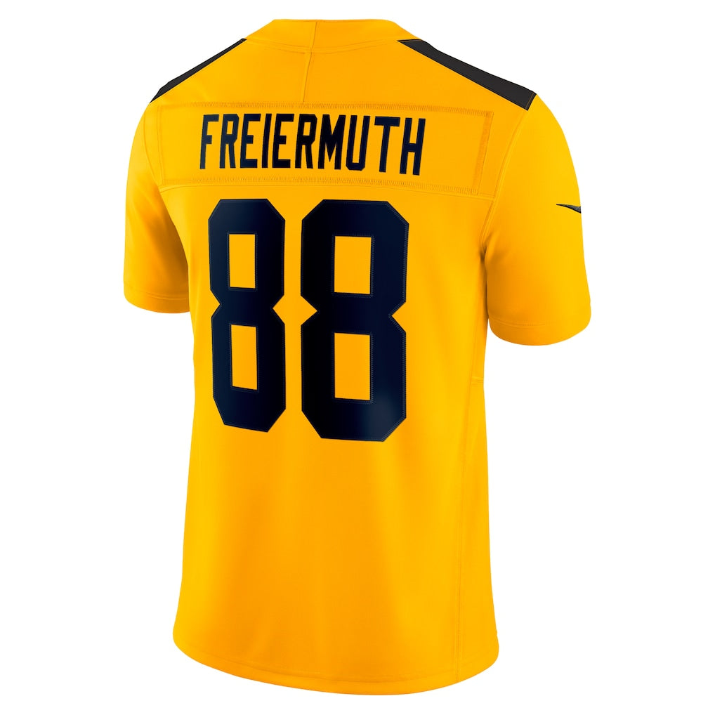 P.Steelers #88 Pat Freiermuth Gold Alternate Vapor F.U.S.E. Limited Jersey