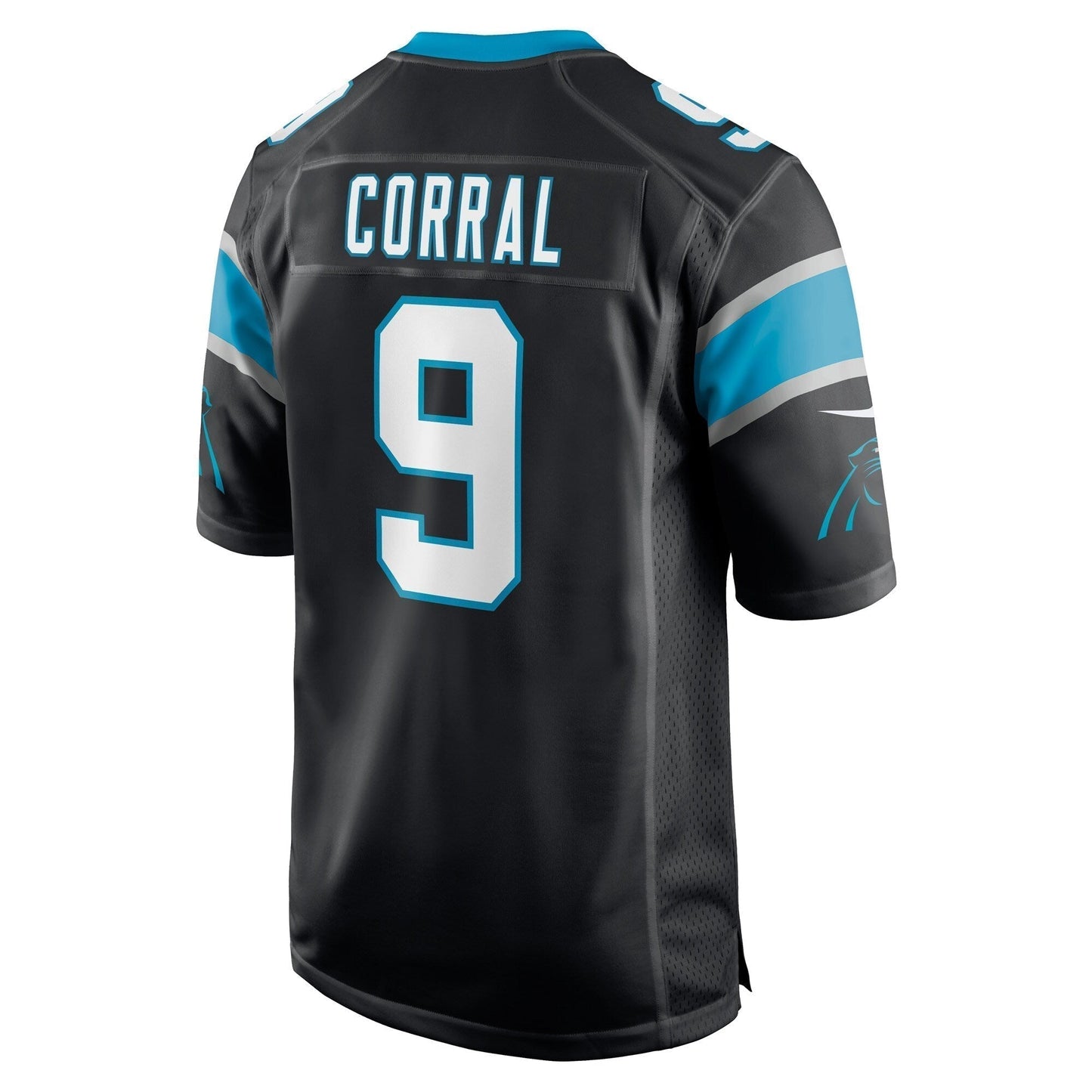 Matt Corral Carolina Panthers    Game Jersey - Black
