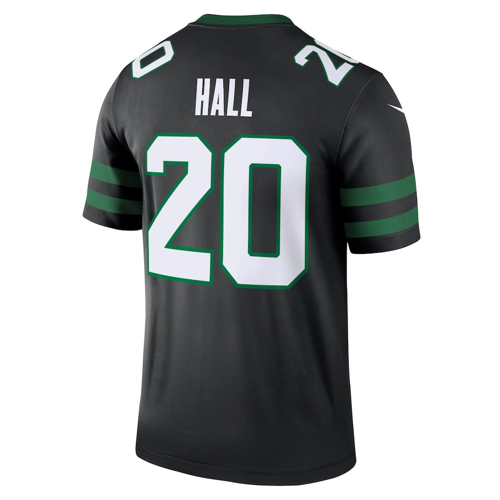 NY.Jets #20 Breece Hall Black Legend Player Performance Top Jersey