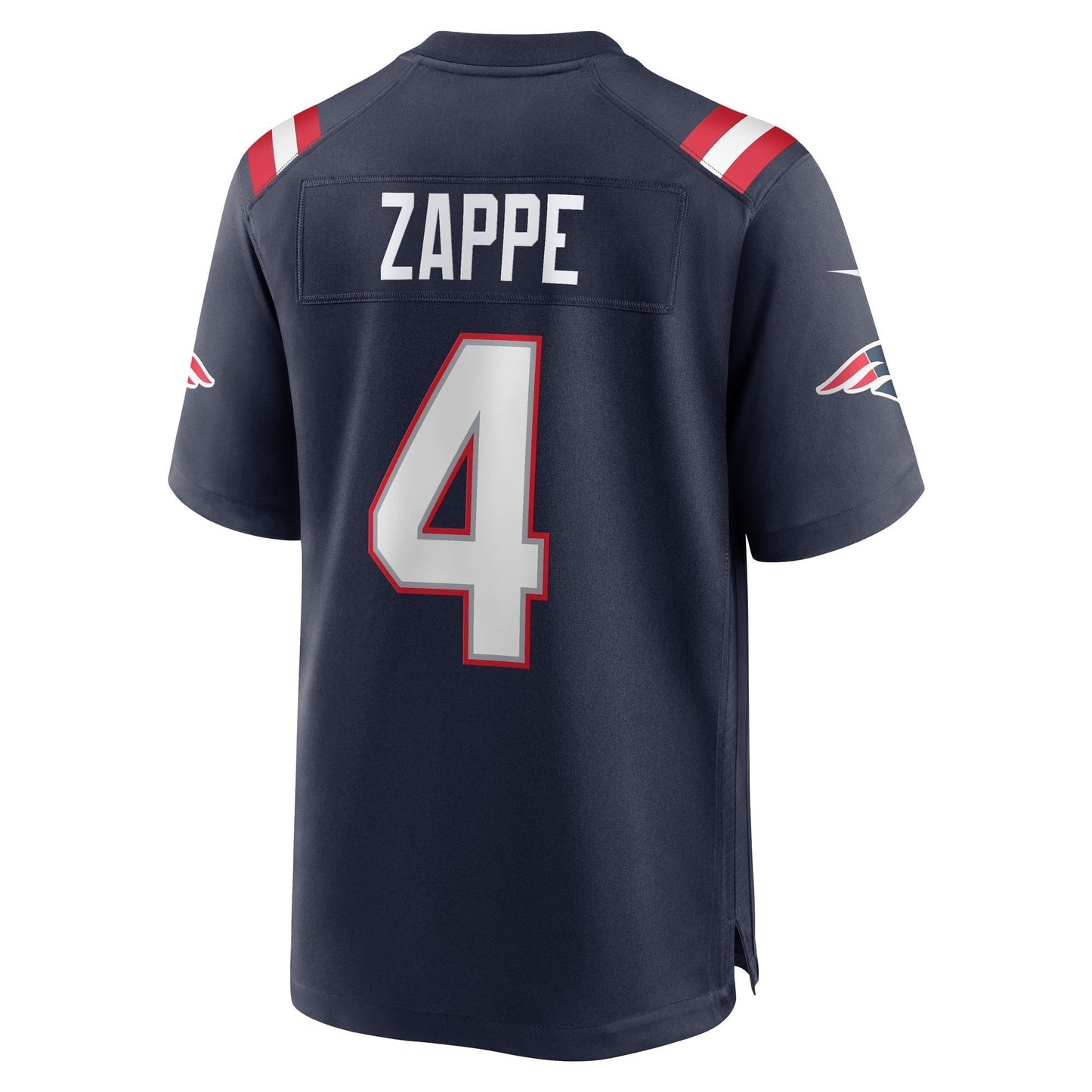 Bailey Zappe New England Patriots  Game   Jersey - Navy