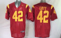 Men's USC Trojans Ronnie Lott Cardinal Player Game Jersey