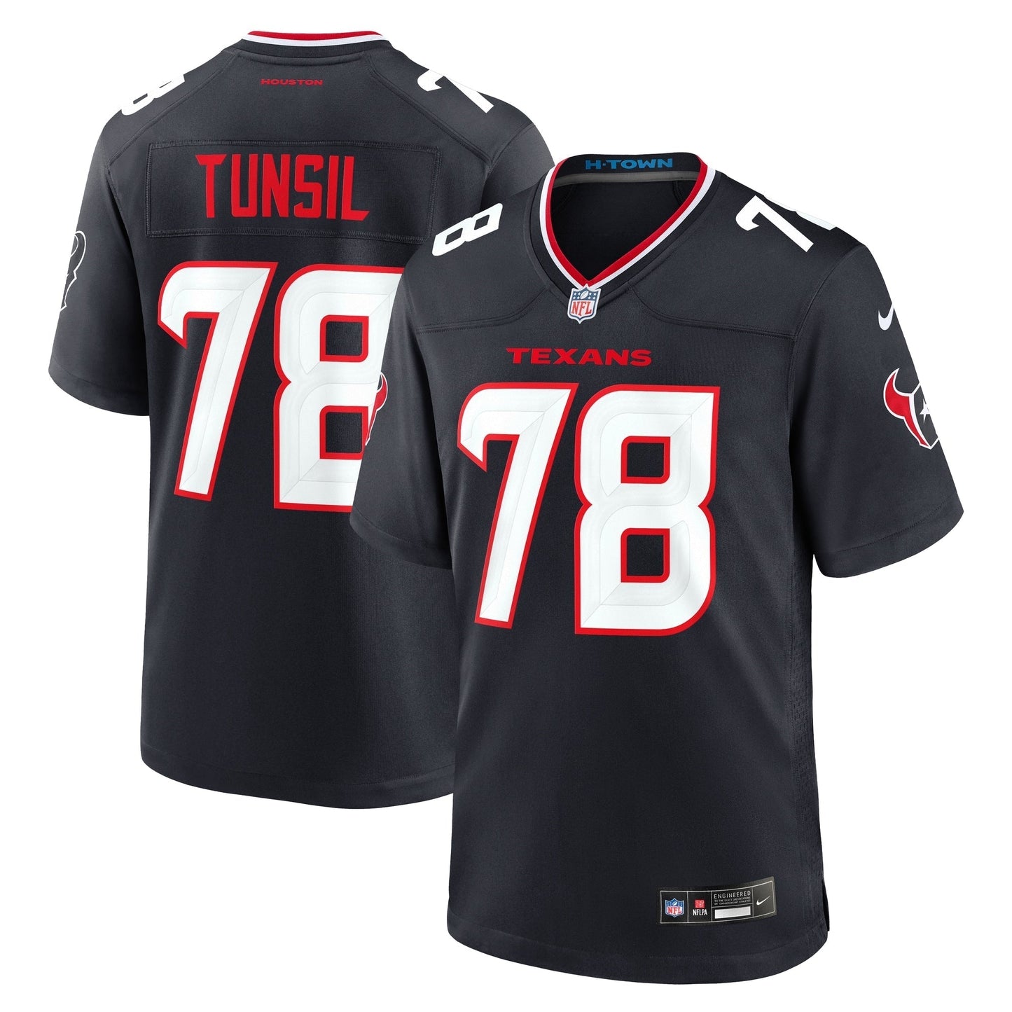 Laremy Tunsil Houston Texans  Team Game Jersey -  Navy