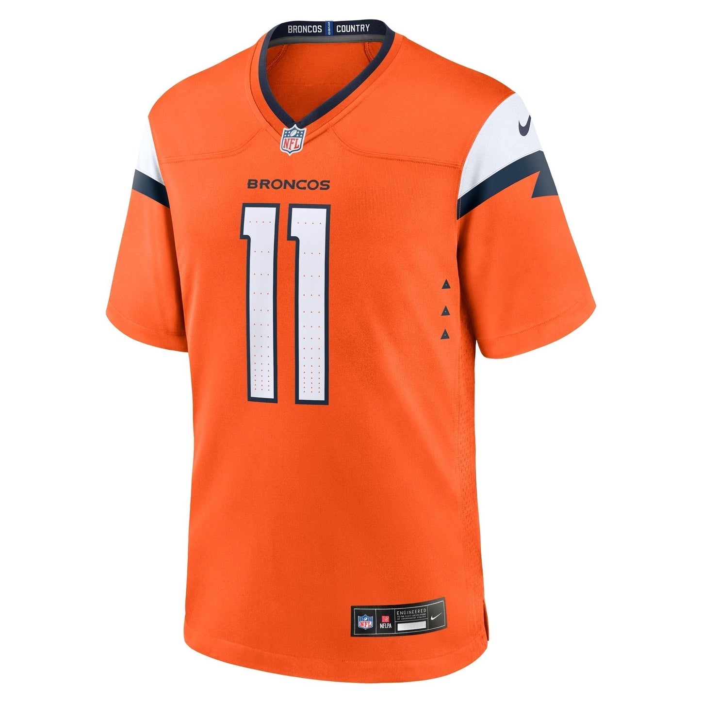 Josh Reynolds Denver Broncos  Game Jersey -  Orange