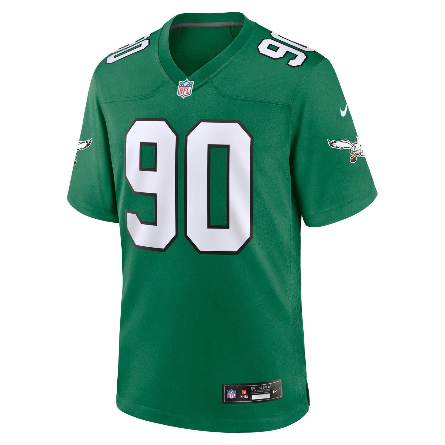 Jordan Davis Philadelphia Eagles  Alternate Game Jersey - Kelly Green