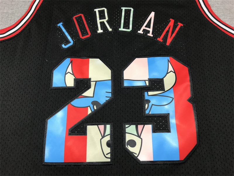 Bulls #23 multi-colored jersey
