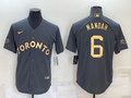 Men's Los Angeles Angels Anthony Rendons Dark Grey Player Jersey