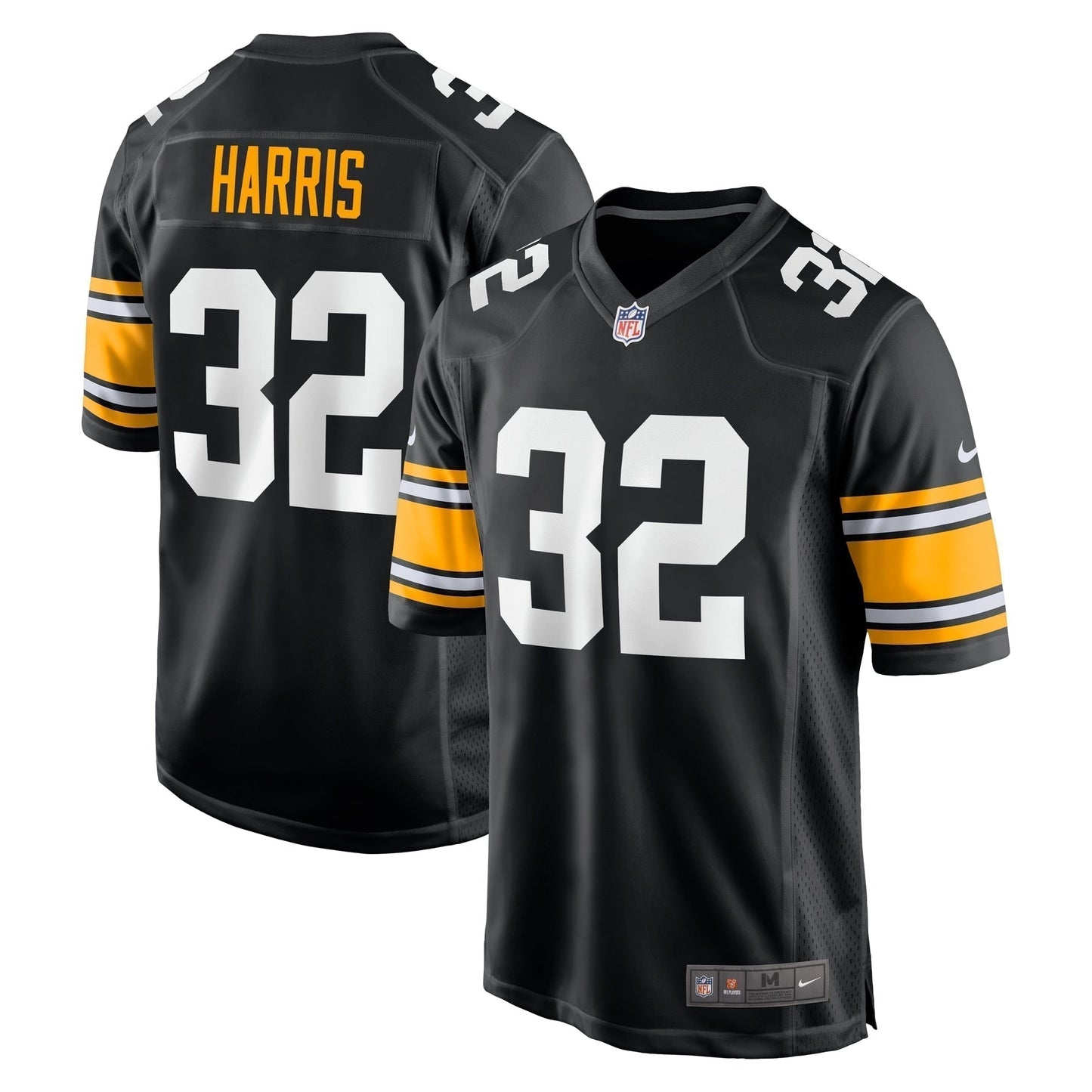 Franco Harris Pittsburgh Steelers  Alternate Retired   Jersey - Black