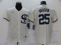 Men's Chicago White Sox Andrew Vaughn Beige Replica Baseball Jersey