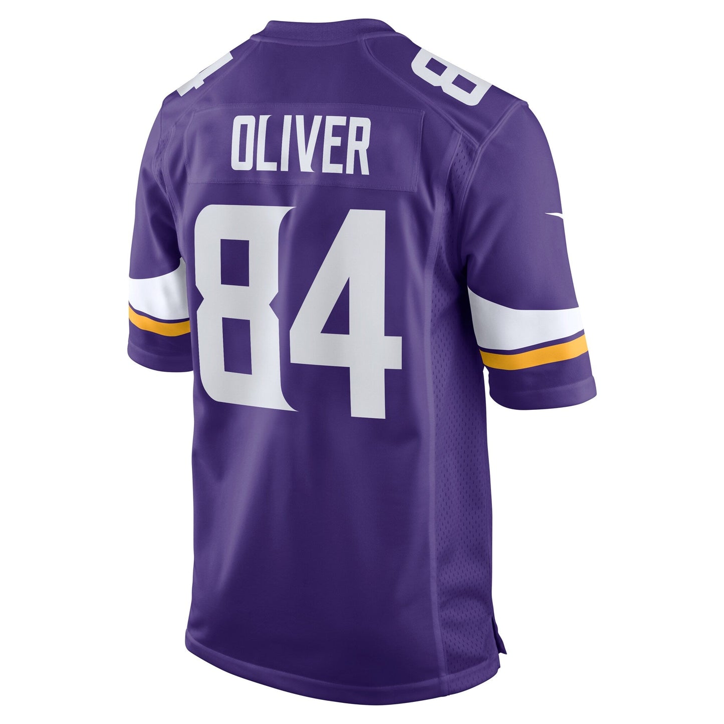 Josh Oliver Minnesota Vikings  Game   Jersey - Purple