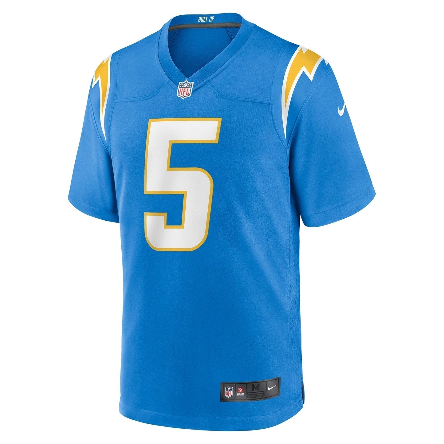 Joshua Palmer Los Angeles Chargers  Game   Jersey - Powder Blue