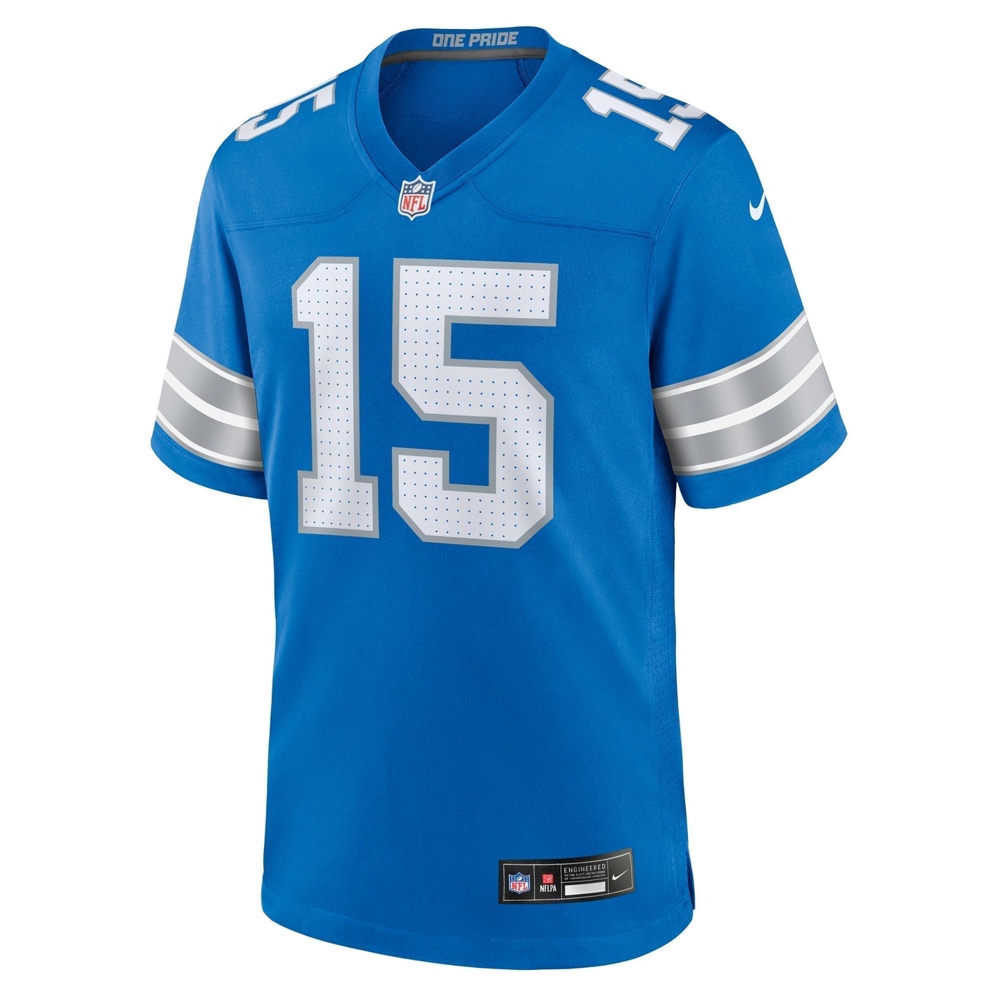 Ennis Rakestraw Jr. Detroit Lions  Team Game Jersey -  Blue