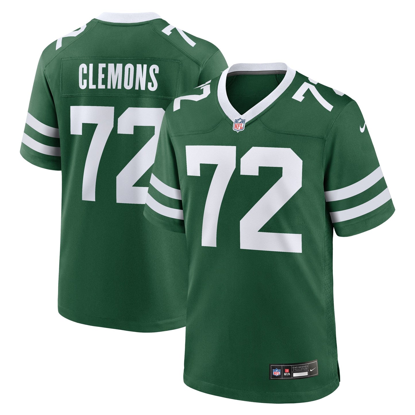 Micheal Clemons New York Jets  Team Game Jersey - Legacy Green