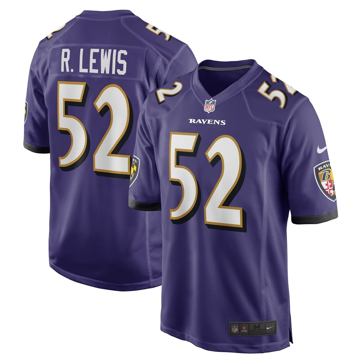 Ray Lewis Baltimore Ravens  Retired   Jersey - Purple