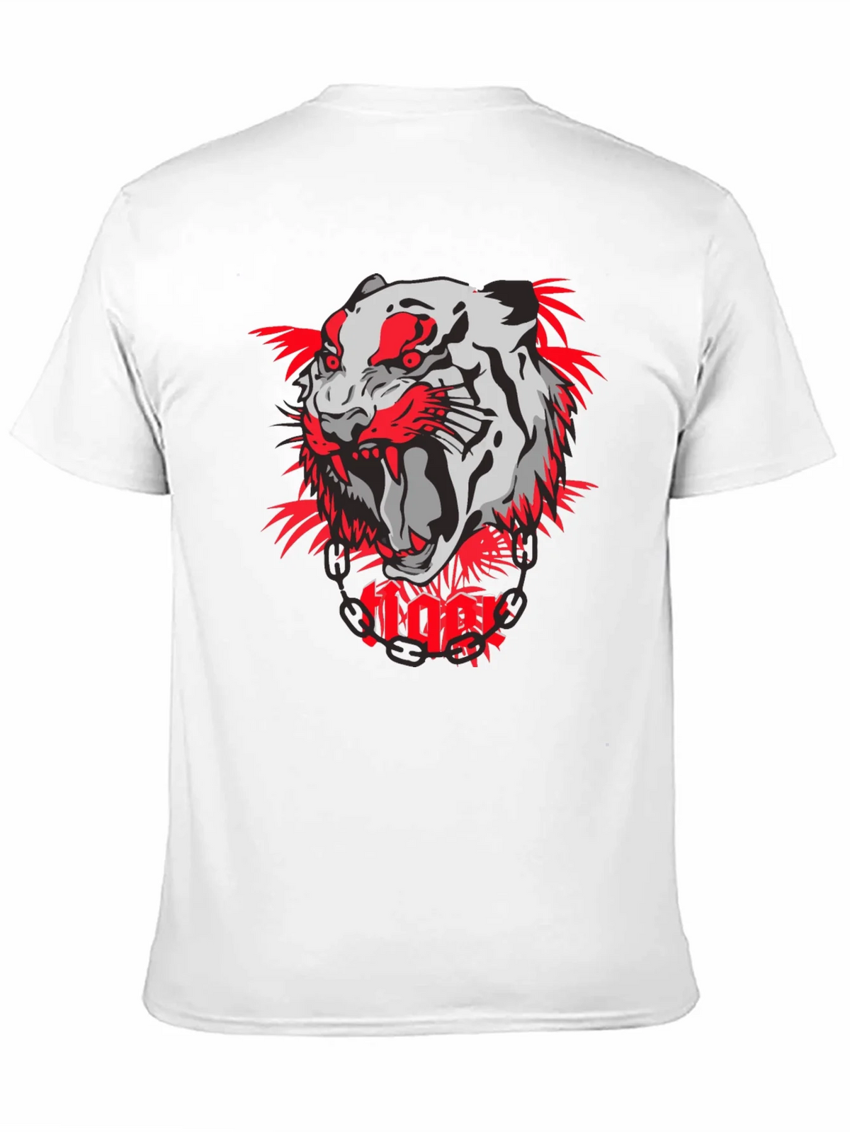 Tiger Graphic Print T-Shirt - Bold & Stylish