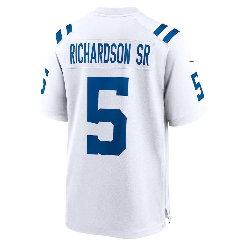 IN.Colts #5 Anthony Richardson Sr. White Game Jersey