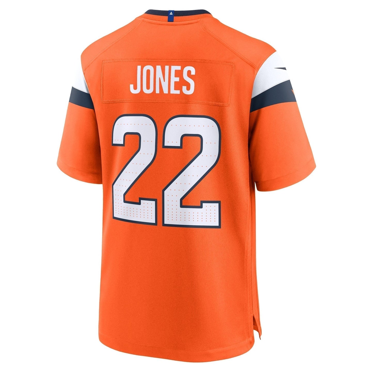 Brandon Jones Denver Broncos  Team Game Jersey -  Orange