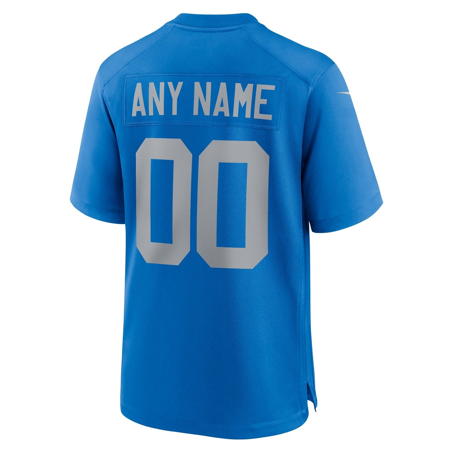 Detroit Lions  Alternate Custom Game Jersey - Blue