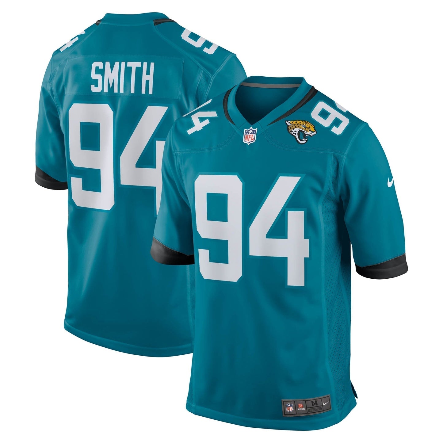 Maason Smith Jacksonville Jaguars  Team Game Jersey -  Teal