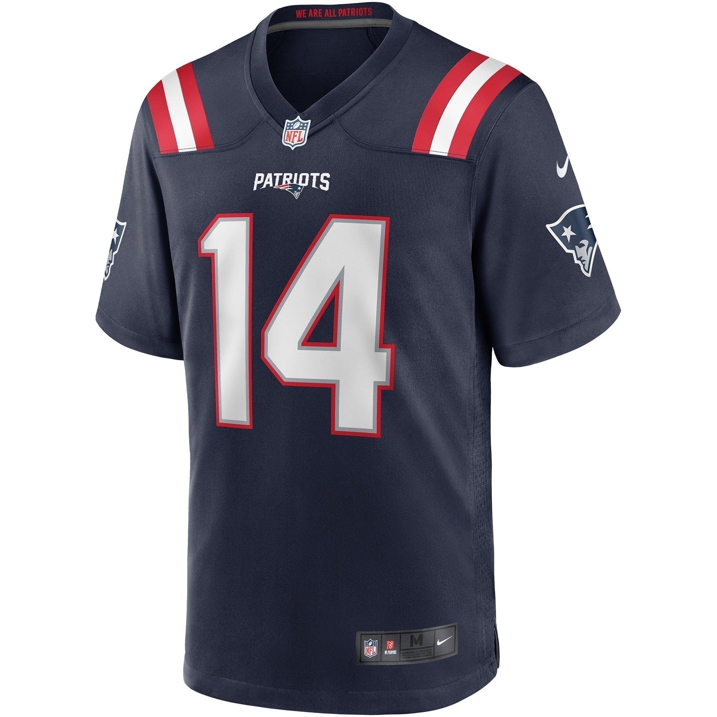 Steve Grogan New England Patriots  Game Retired   Jersey - Navy