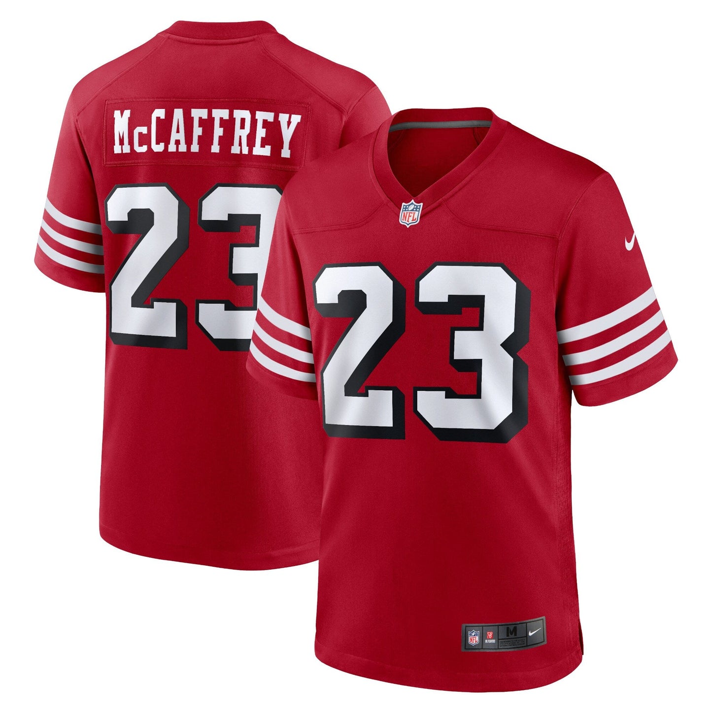Christian McCaffrey San Francisco 49ers  Alternate Game   Jersey - Scarlet
