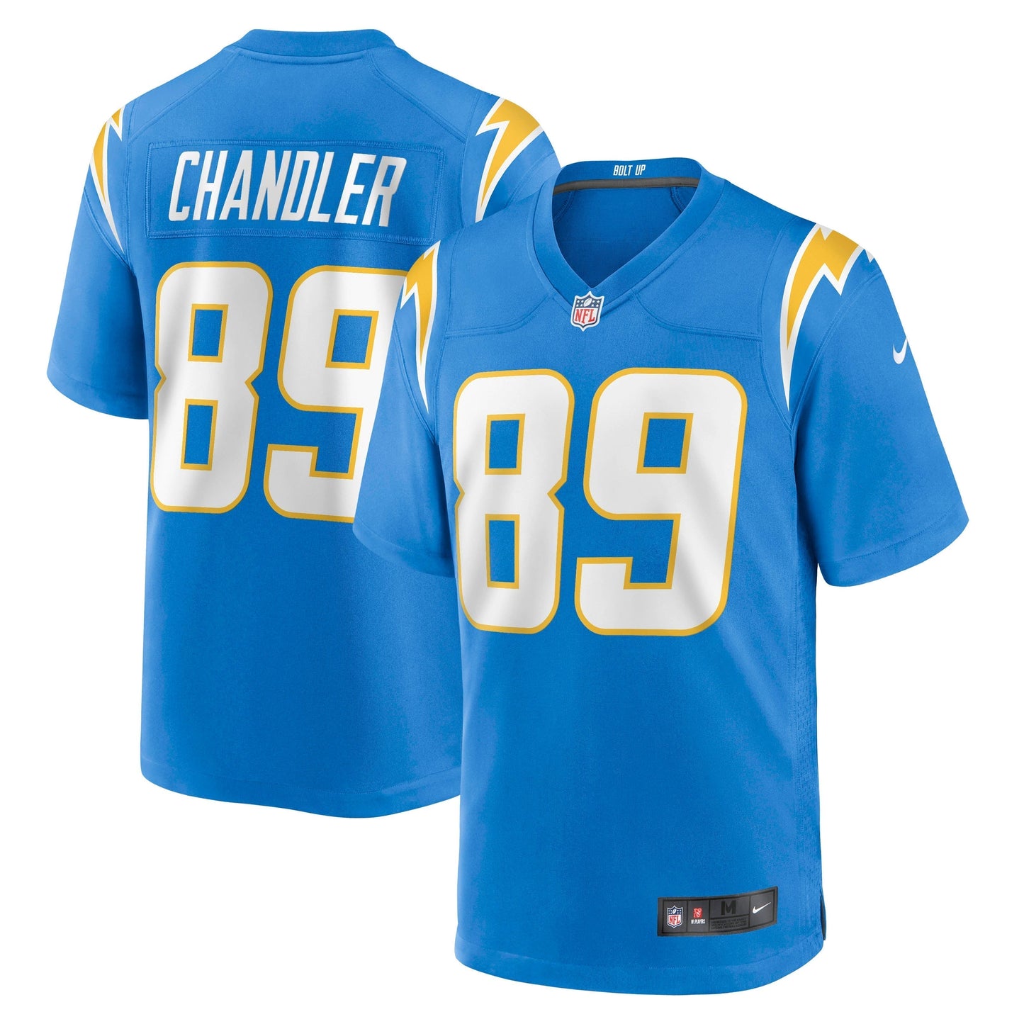 Wes Chandler Los Angeles Chargers  Retired   Jersey - Powder Blue