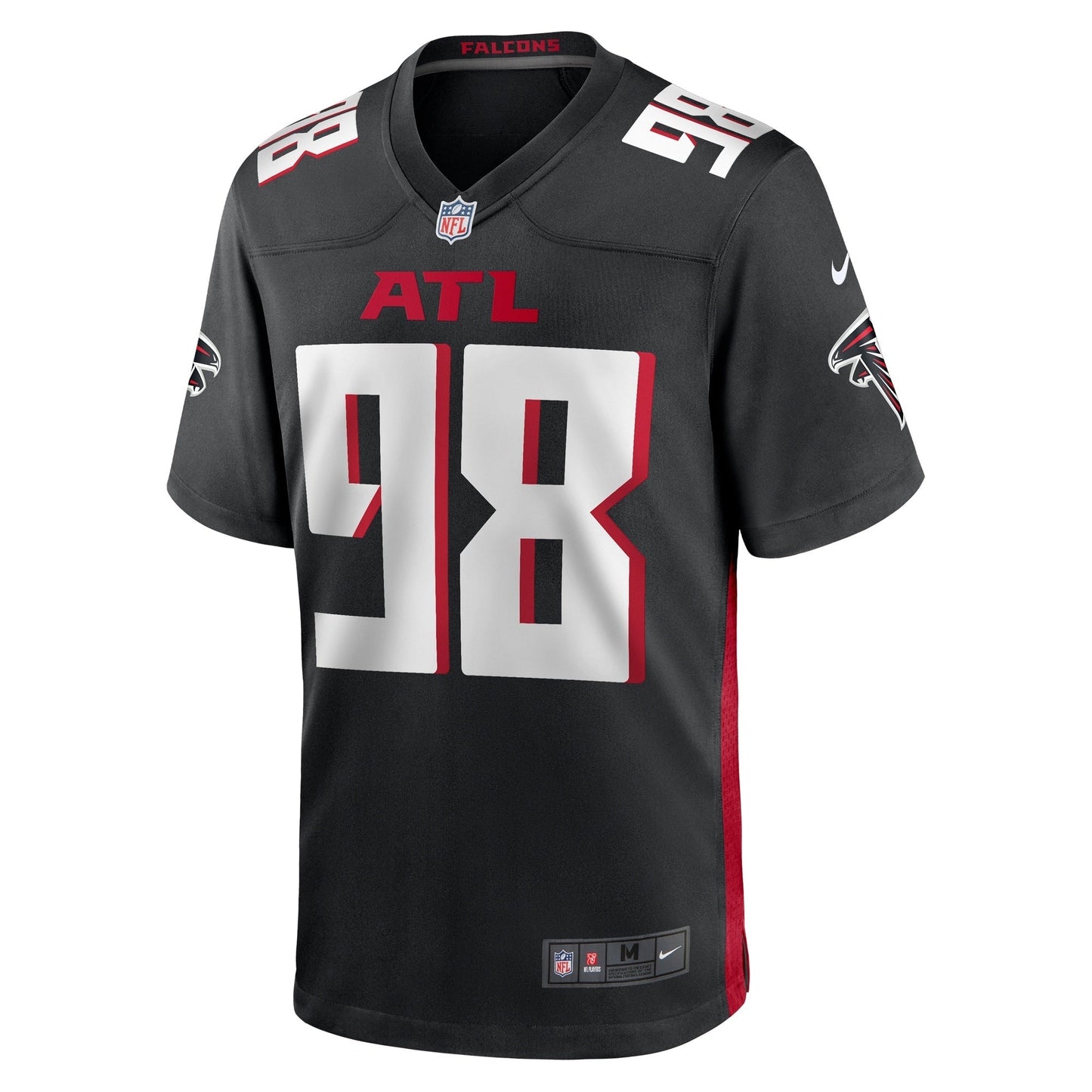 Timmy Horne Atlanta Falcons  Game   Jersey - { Black