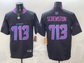 Men's Houston Texans Screwston Black Player Game Jersey