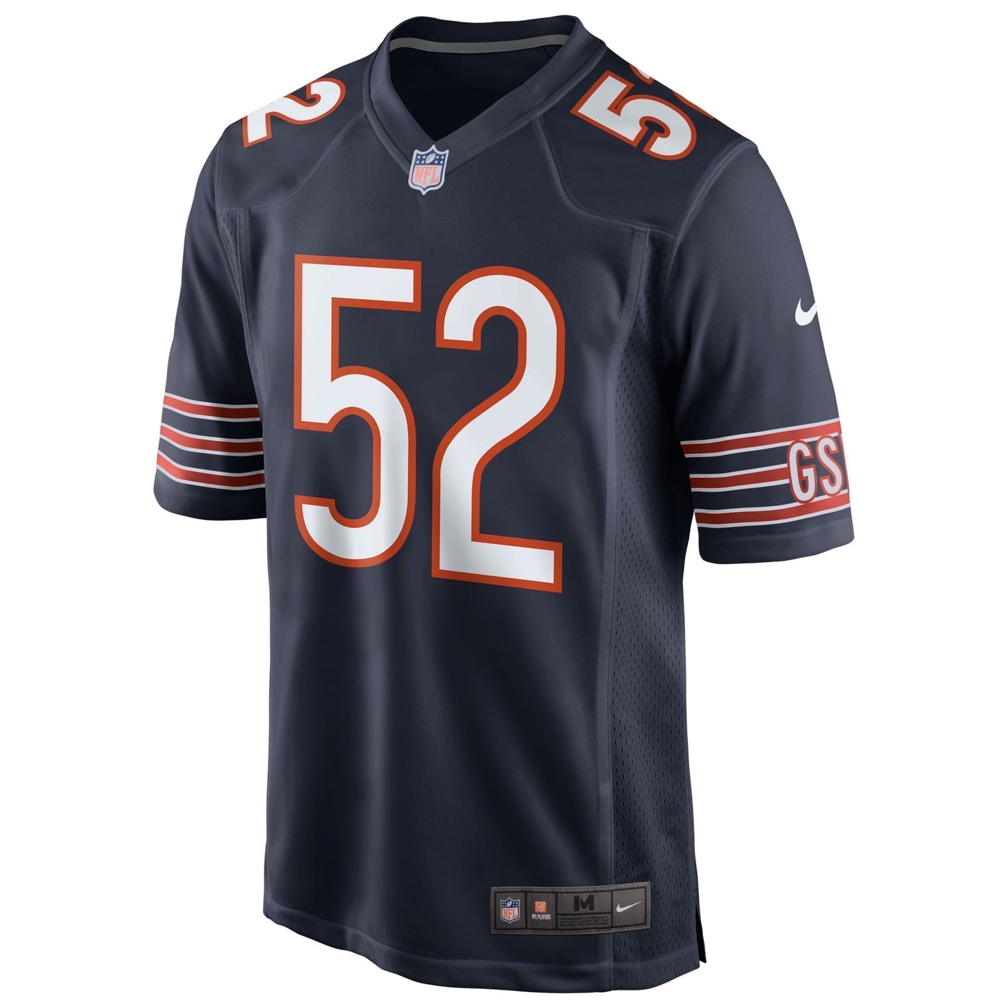 Khalil Mack Chicago Bears  Game   Jersey - Navy