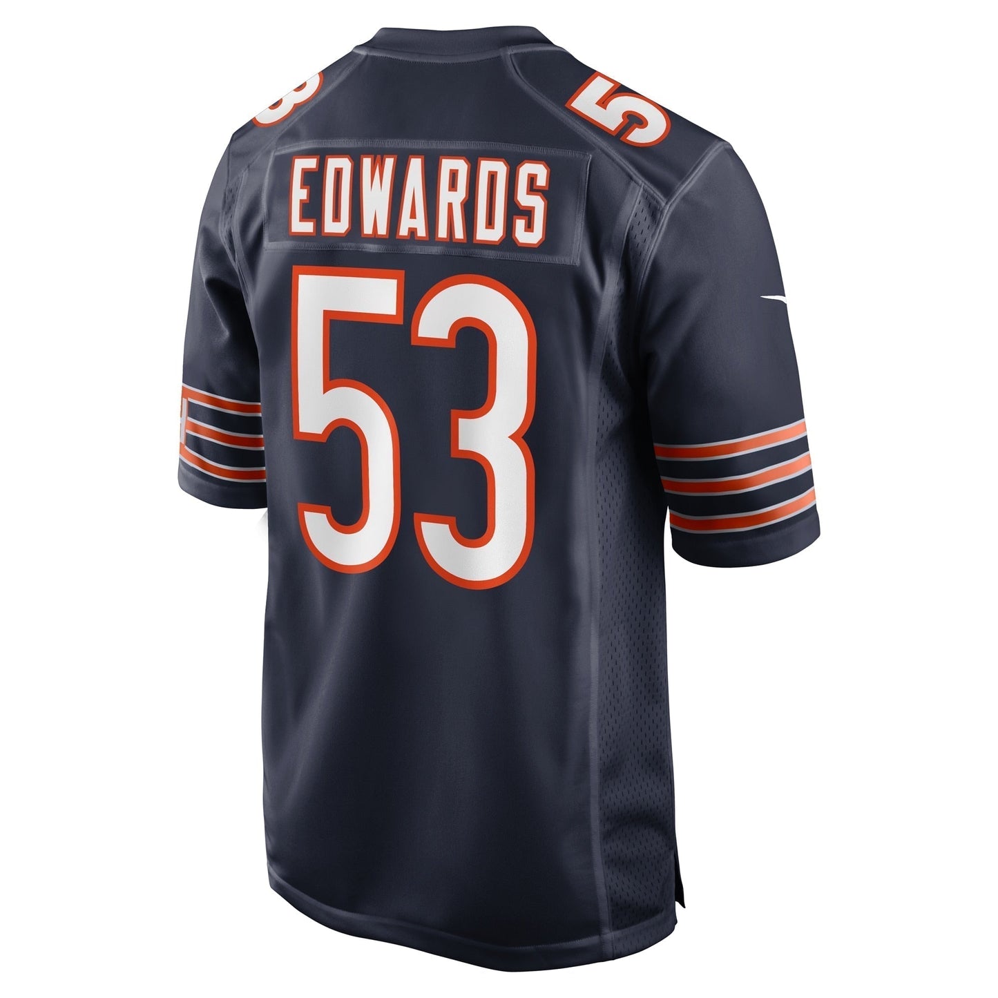 TJ Edwards Chicago Bears  Game   Jersey - Navy