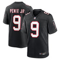 Michael Penix Jr. Atlanta Falcons  Throwback Game Jersey -  Black