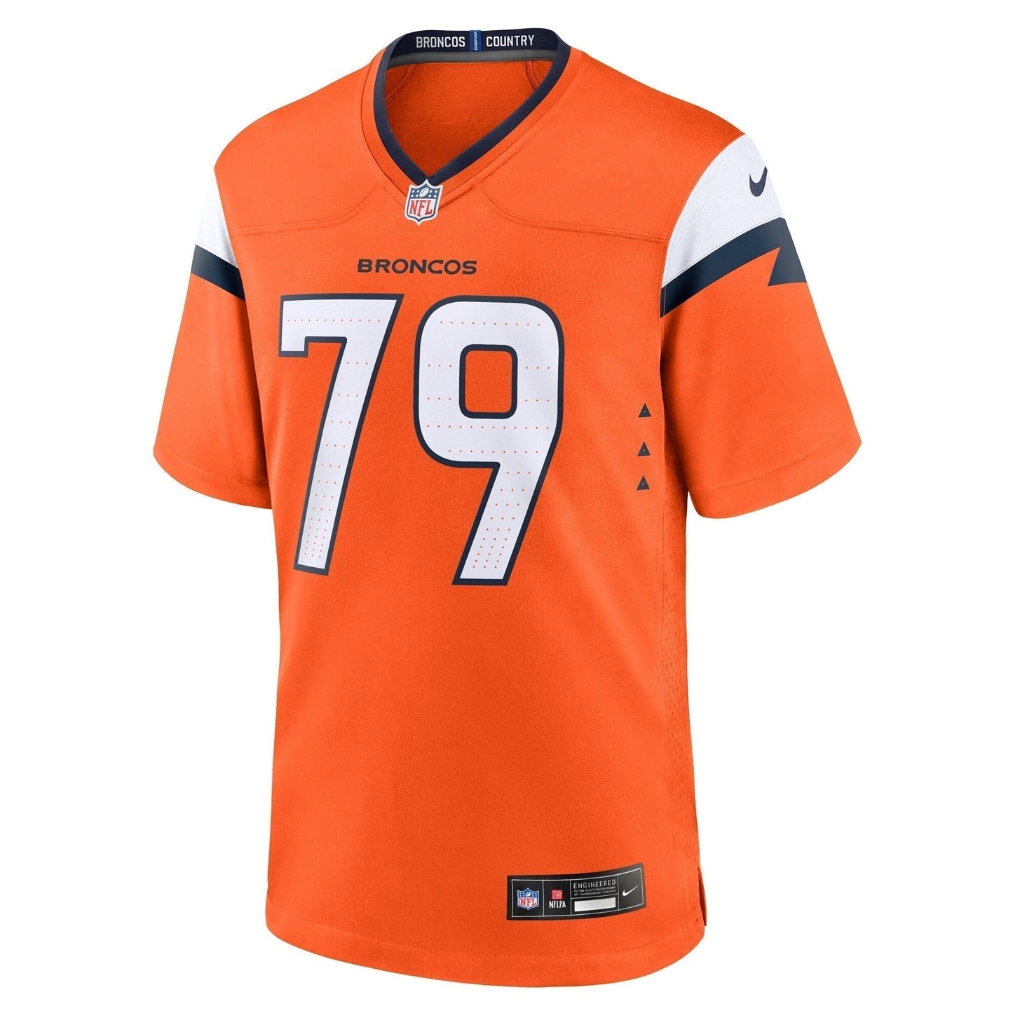 Matt Peart Denver Broncos  Team Game Jersey -  Orange