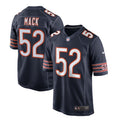 Khalil Mack Chicago Bears  Game   Jersey - Navy