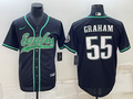 Men's Philadelphia Eagles Brandon Graham Black Game Jersey Joint Edition