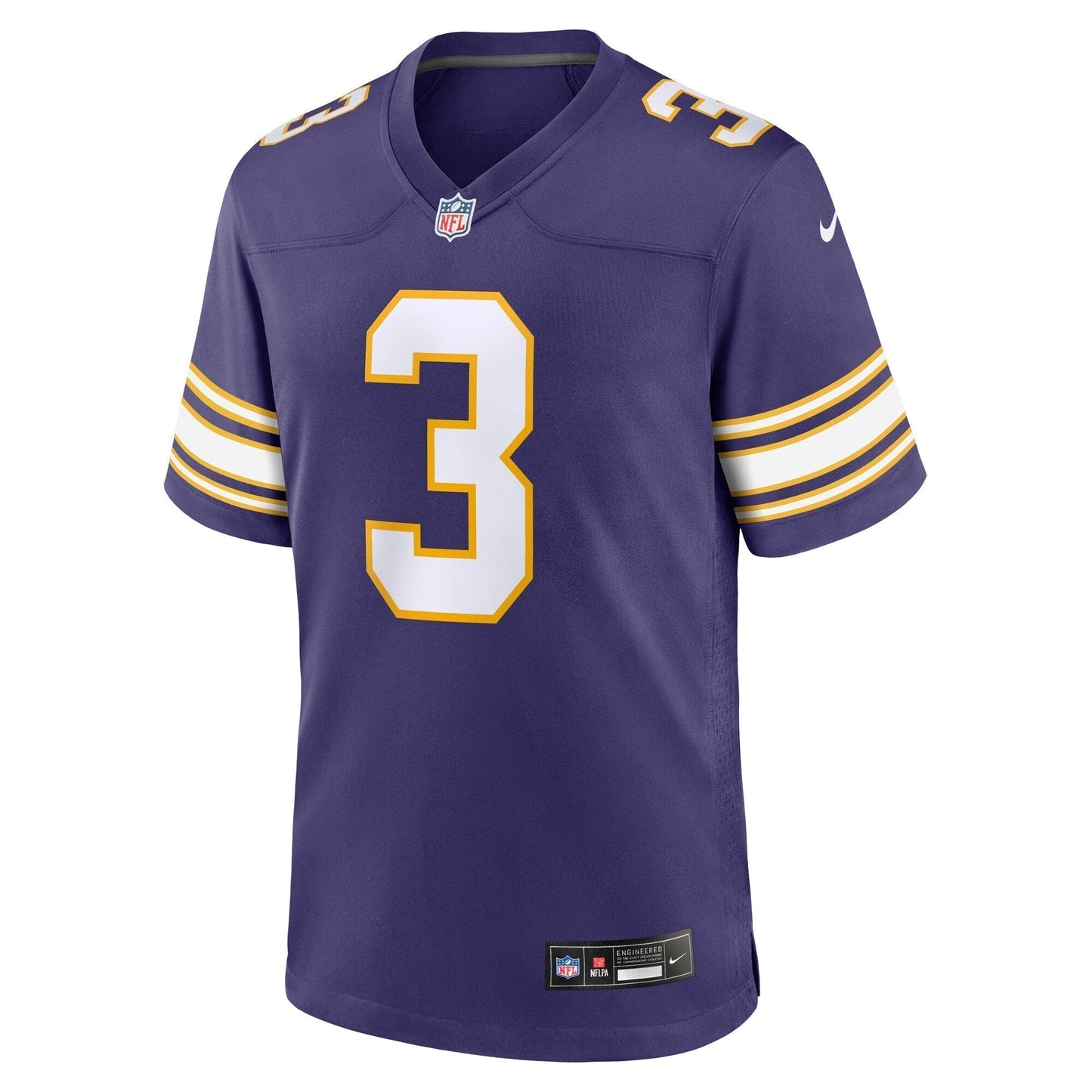 Jordan Addison Minnesota Vikings  Classic   Game Jersey - Purple