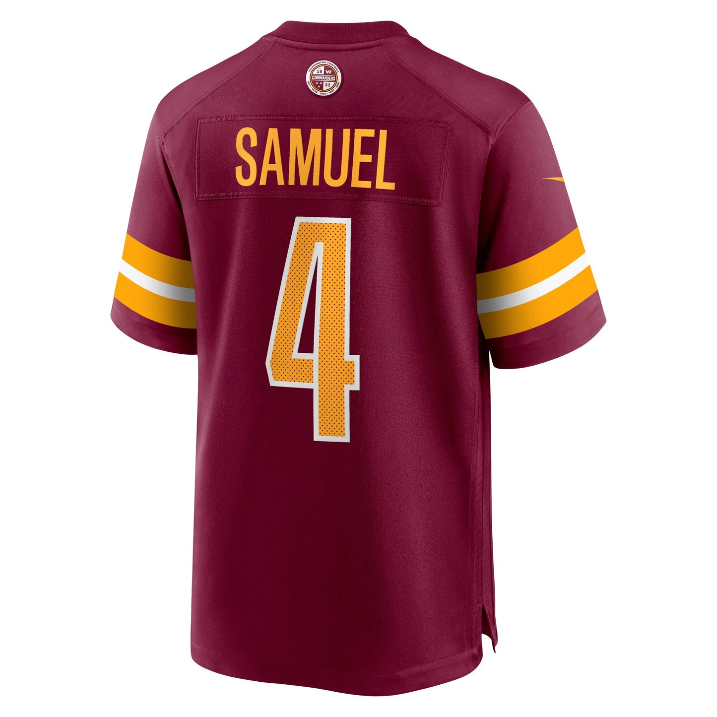 Curtis Samuel Washington Commanders  Game   Jersey - Burgundy