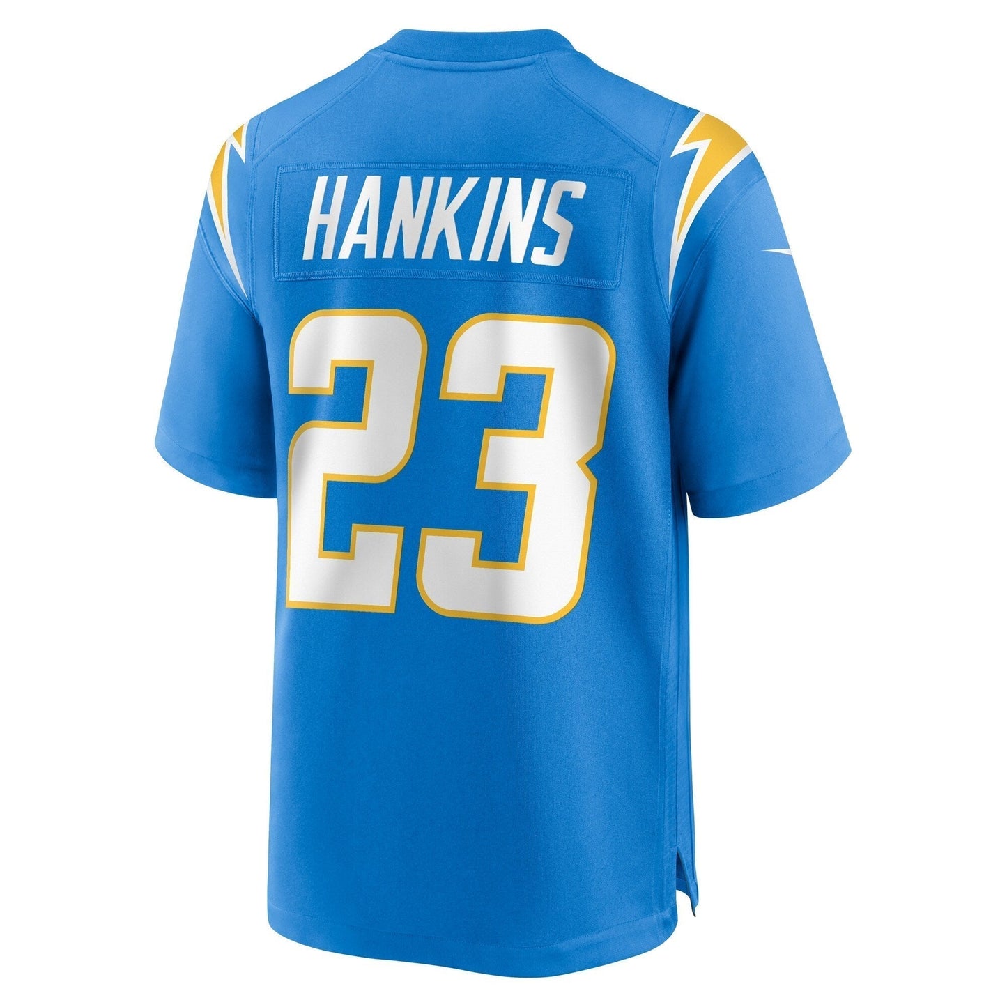 Matt Hankins Los Angeles Chargers  Team Game Jersey -  Powder Blue