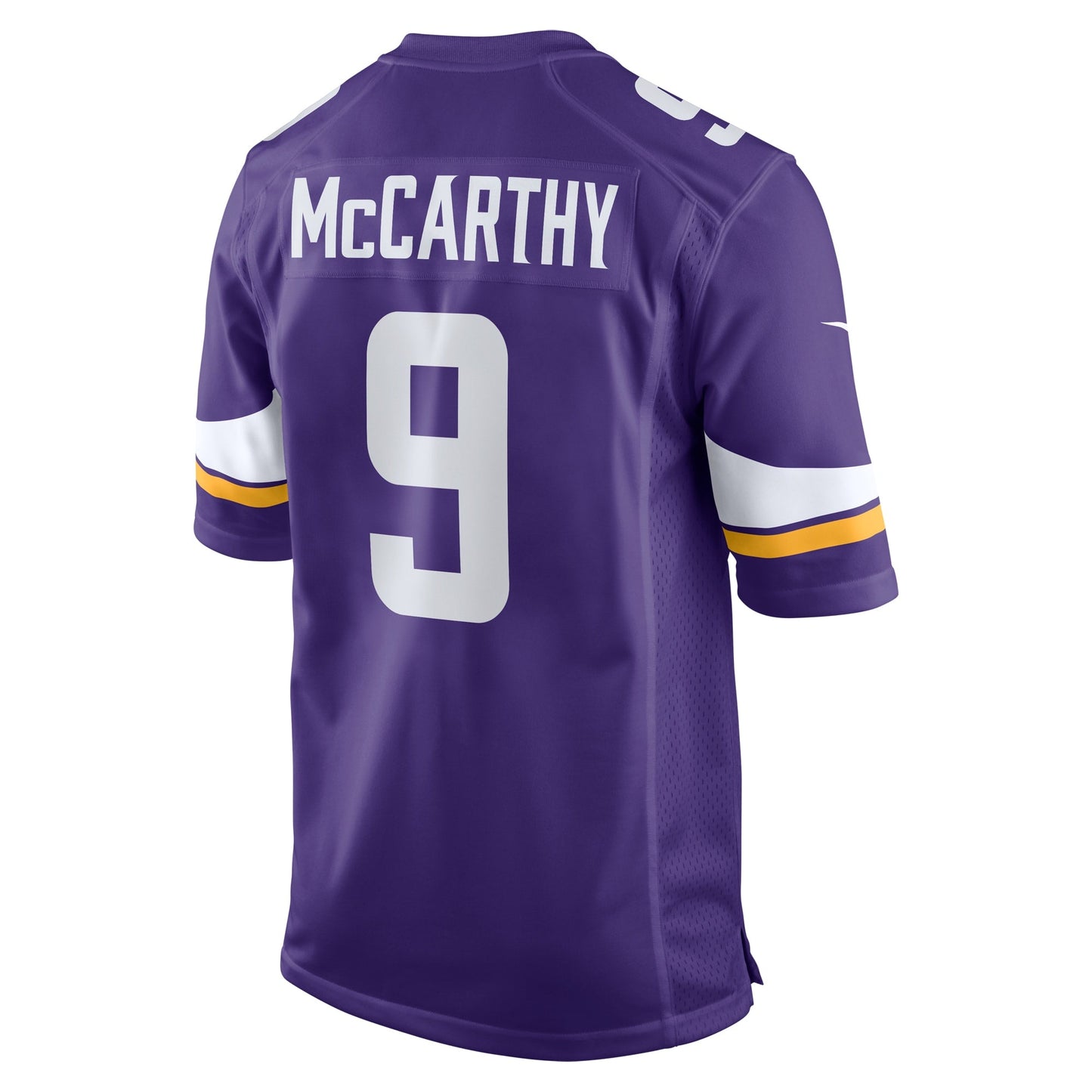 J.J. McCarthy Minnesota Vikings     Game Jersey - Purple
