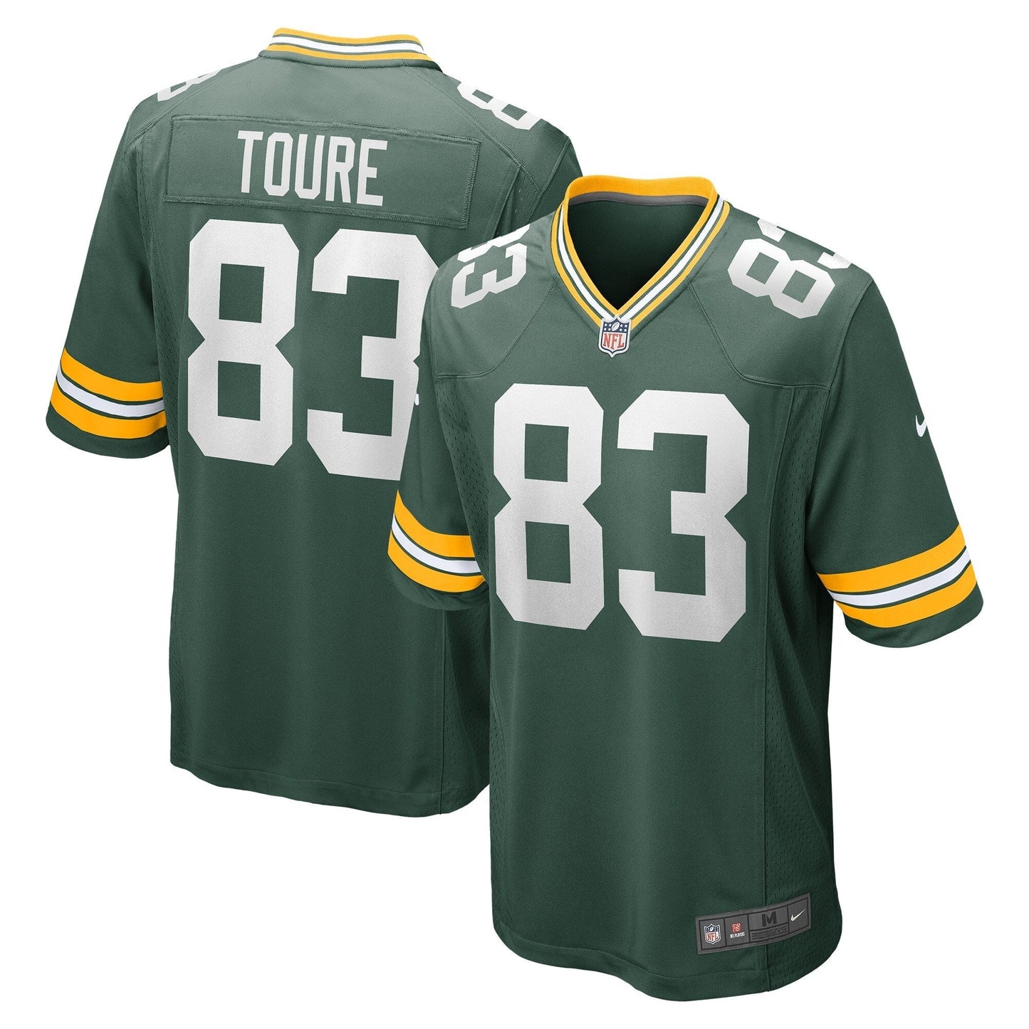Samori Toure Green Bay Packers  Game   Jersey - Green