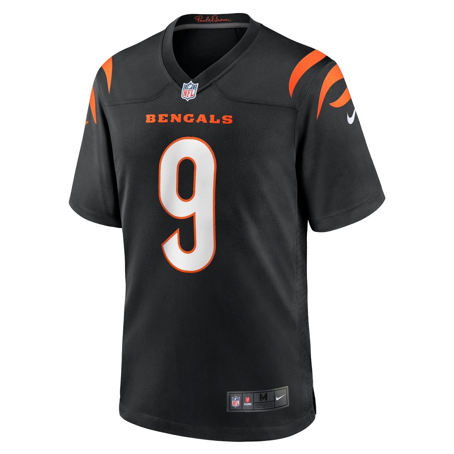 Joe Burrow Cincinnati Bengals    Game Jersey - Black
