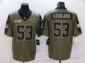 Men's Indianapolis Colts Darius Leonard Brown Game Jersey