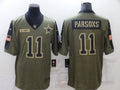Men's Dallas Cowboys Micah Parsons Brown Game Jersey