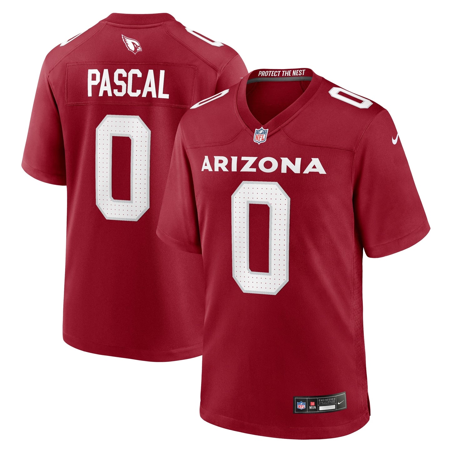Zach Pascal Arizona Cardinals  Game   Jersey - Cardinal
