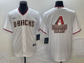 Men's Arizona Diamondbacks White Replica Player Jersey1